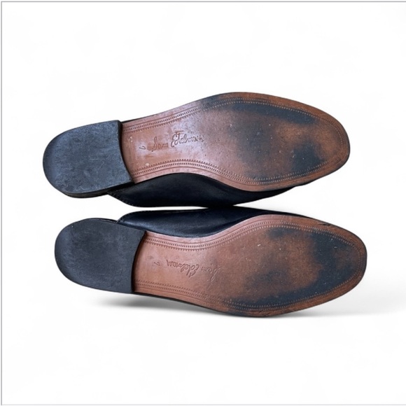 Sam Edelman Classic Black Leather Loafers - Picture 8 of 8